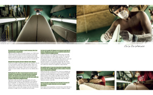 Editorial for Surf Latino featuring Chris Christenson at DrAnk laboratory