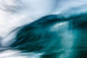 Fine art abstract photography of the ocea