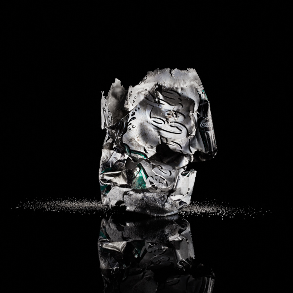 Fine art photography still lifes about plastic garbage in the ocean