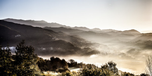 fine art photo of a landscape in Garfagnana, Sommacolonia, Barga, Lucca.#landscape#panoramic