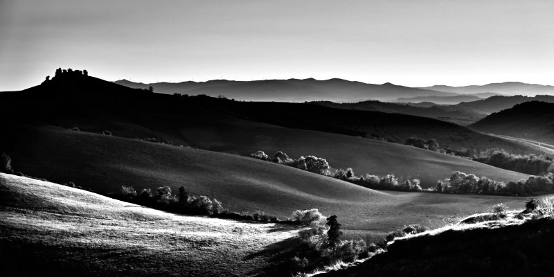 Fine art photography of Tuscan Landscape near Pisa