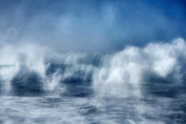 fine art abstract image of the ocean