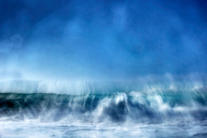 fine art abstract image of the ocean