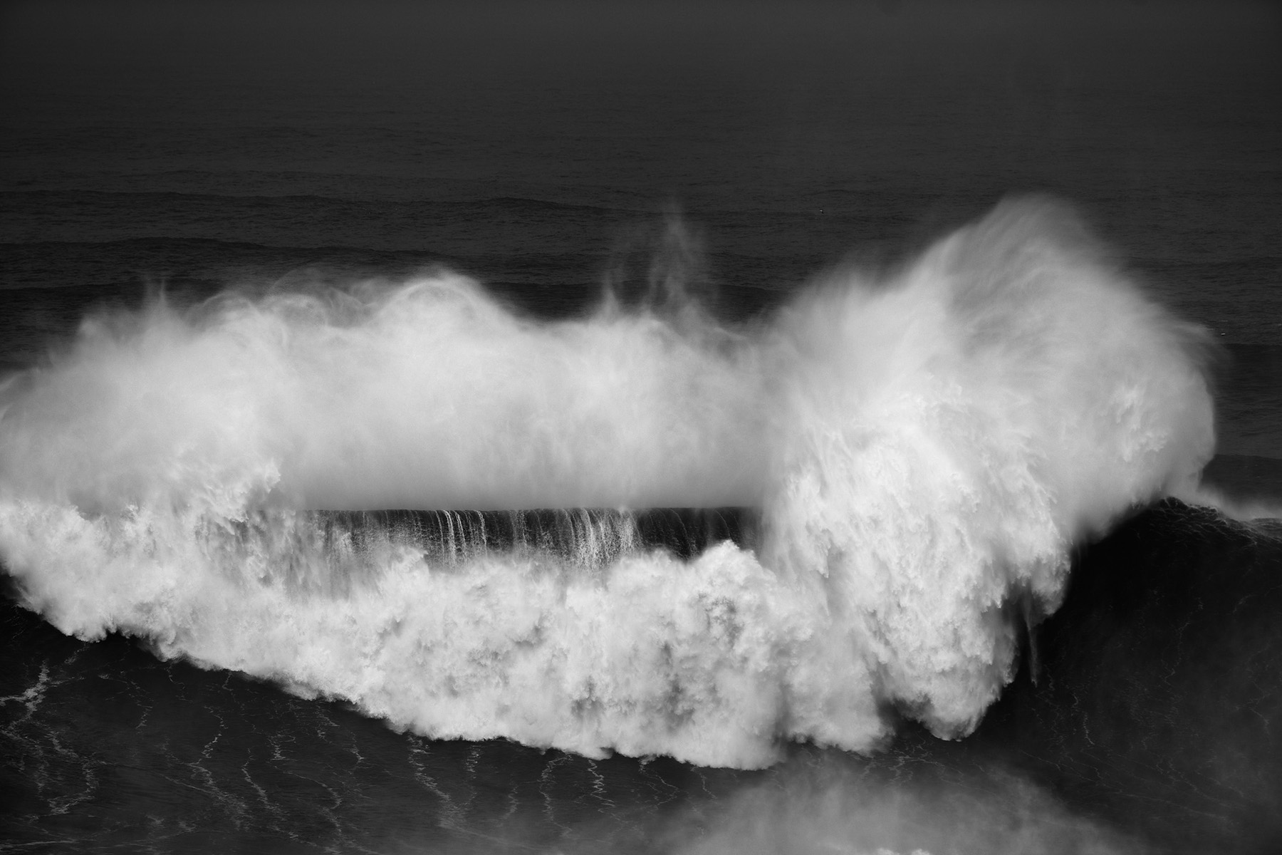 fine art photography of wild and stormy seascapes in the Atlantic Ocean
